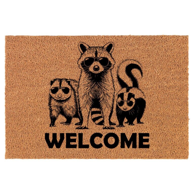 Animal Coir Doormat